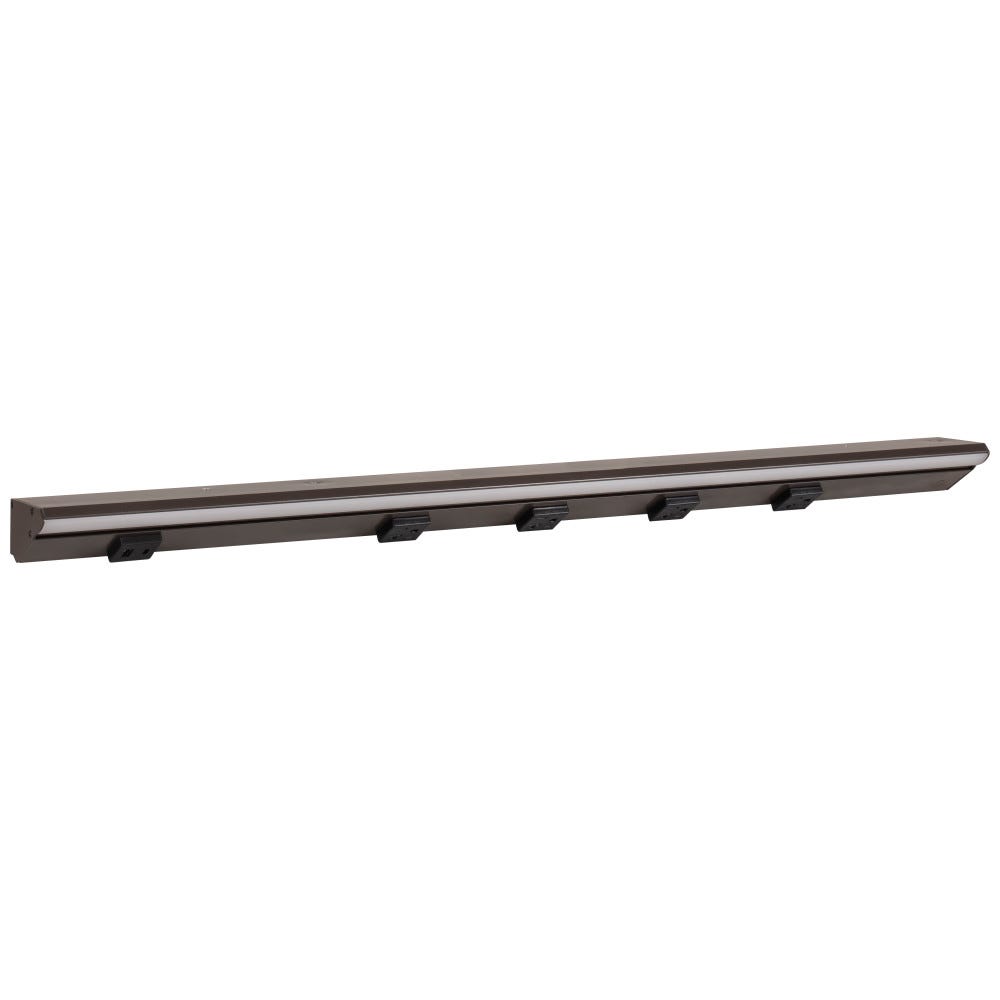 30-1/2" LPS RM Series power solution in bronze powder finish with multiple receptacles and USB-Ac outlet
