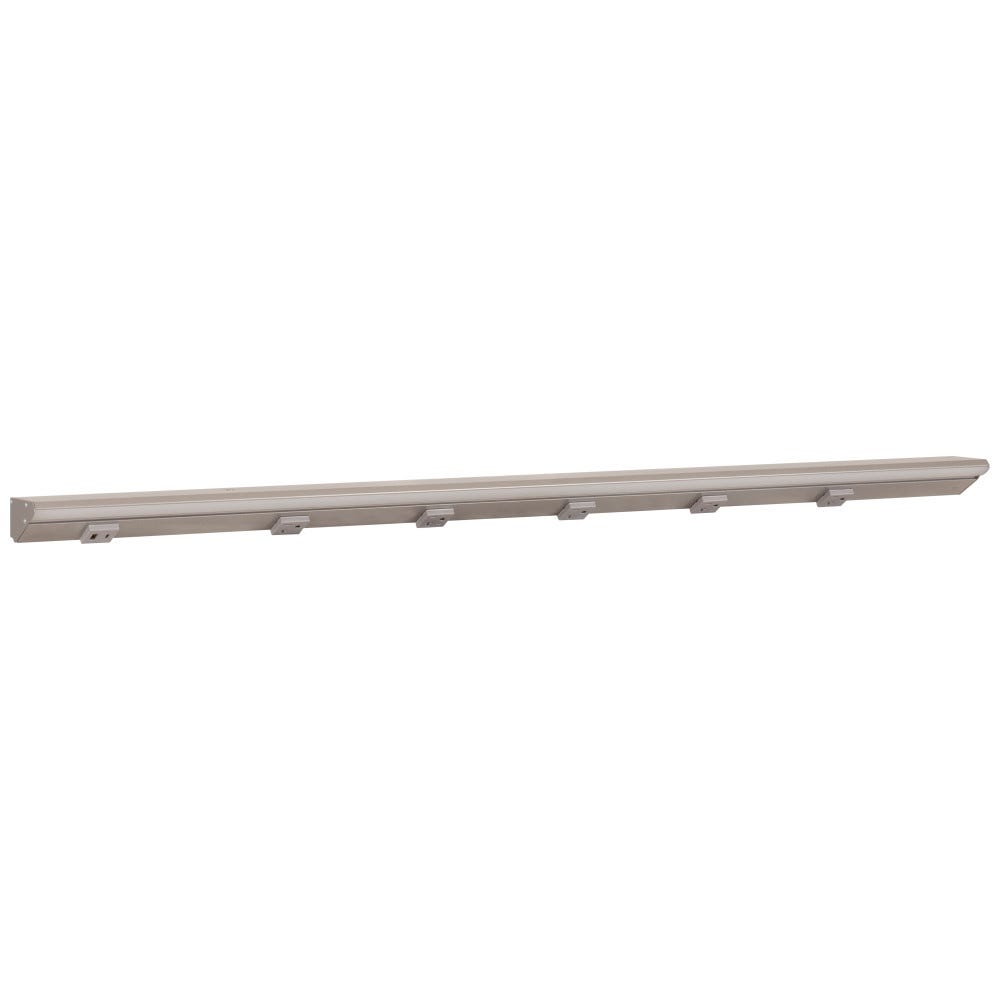 42-1/2" LPS RM Series Power Solution in Satin Nickel with USB-Ac and Grey receptacle
