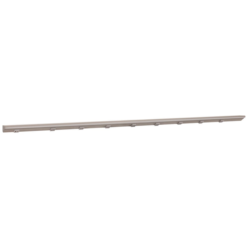 72-1/2" LPS RM Series Satin Nickel finish with grey receptacle, 600 lumens, 36 watts, USB-Ac outlet