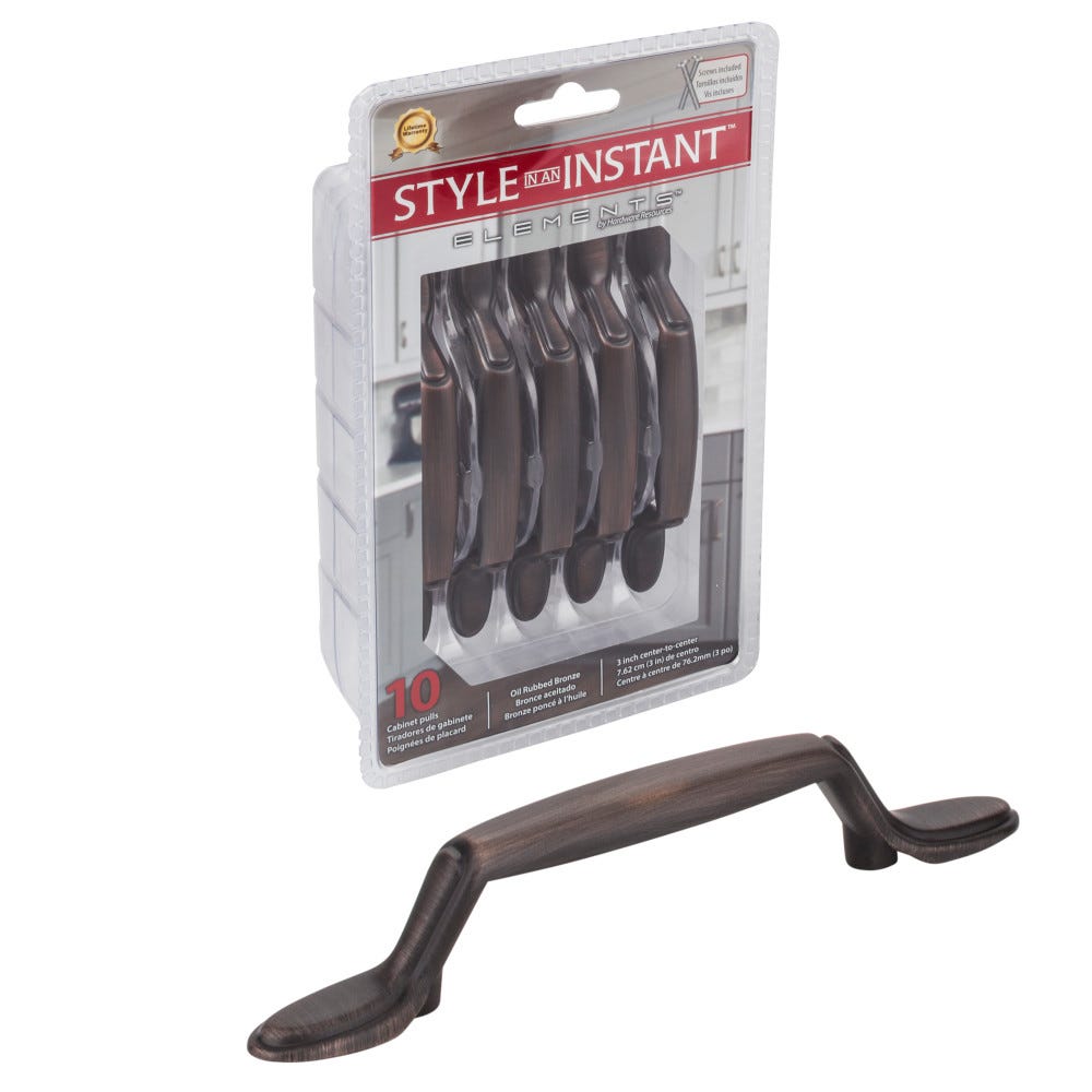 10-Pack Of 5-1/4" Overall Length Cabinet Pulls