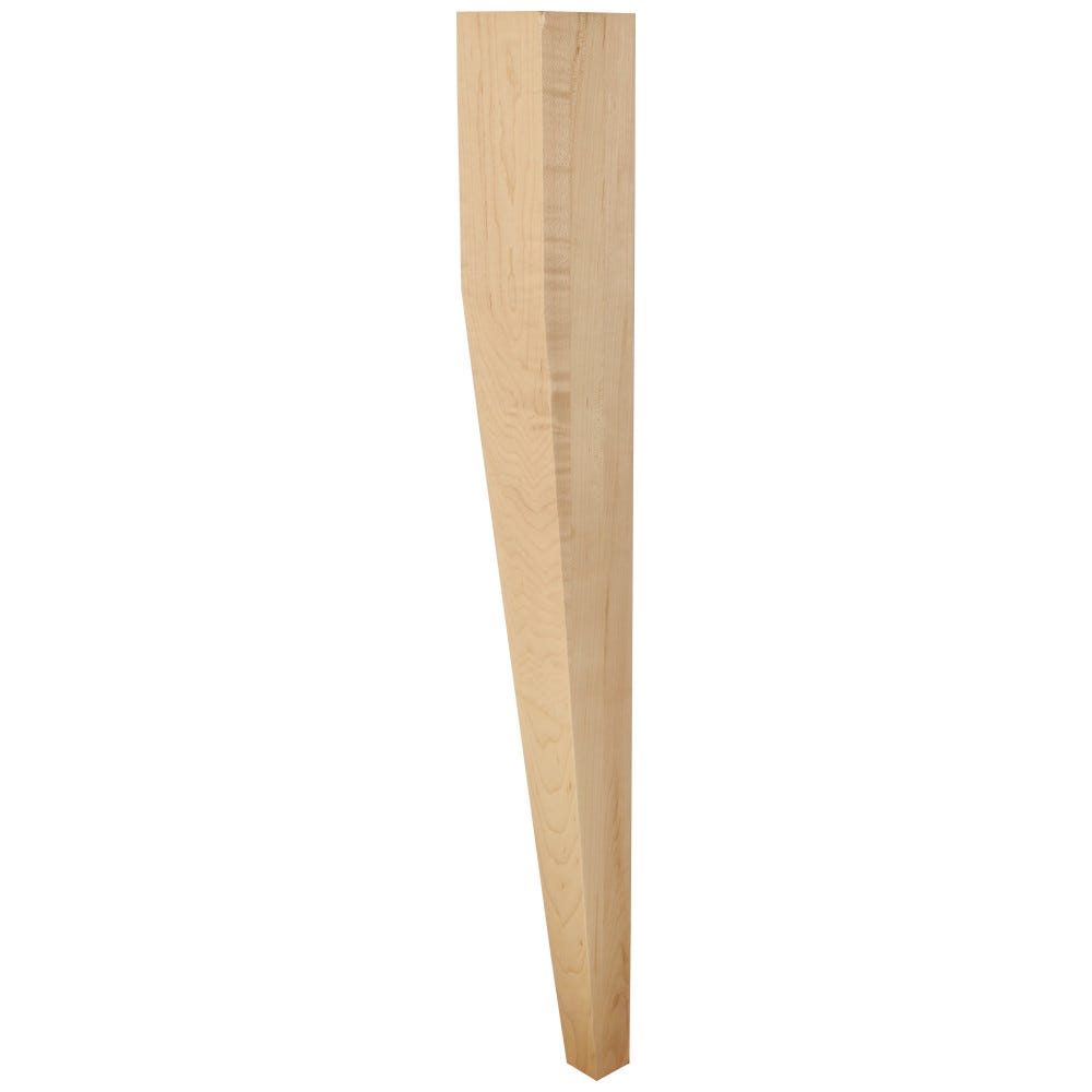 2-3/4" X 2-3/4" X 25-1/4" Tapered Wood Post