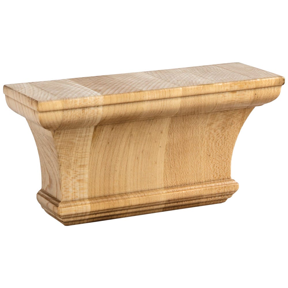 6" X 1-7/8" X 3" Classic Pilaster Capital