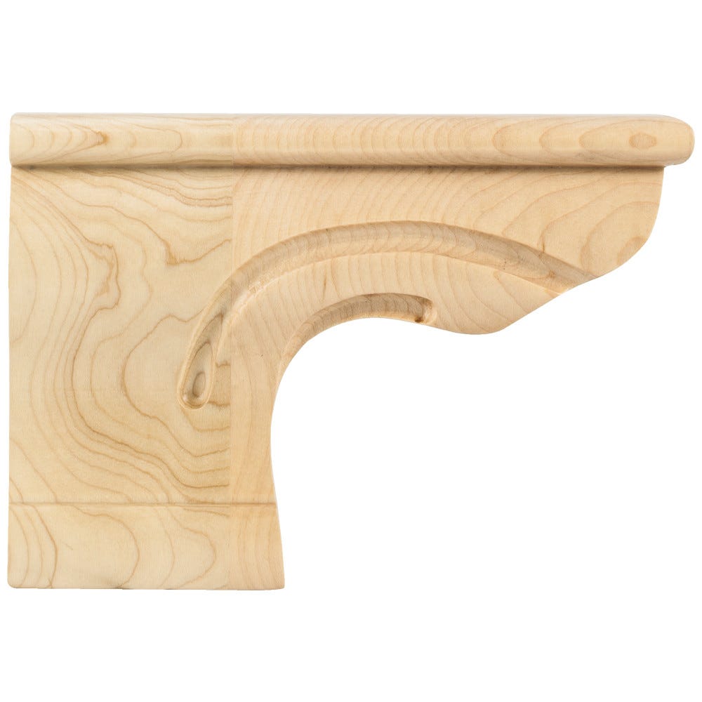 Pedestal Foot Left 6-3/8" X 1" X 4-1/2"