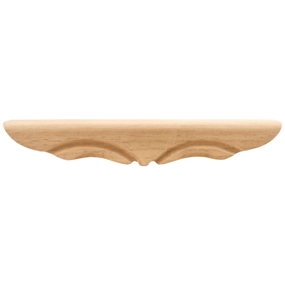 Pedestal Foot Middle 11-3/8" X 1-3/4" X 1-11/16" in Cherry wood finish
