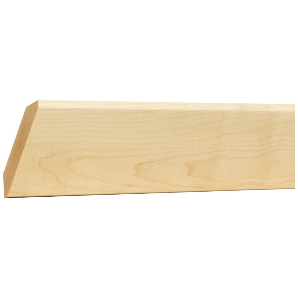 3/4" x 4" Shaker Moulding in Poplar with Beveled Edges