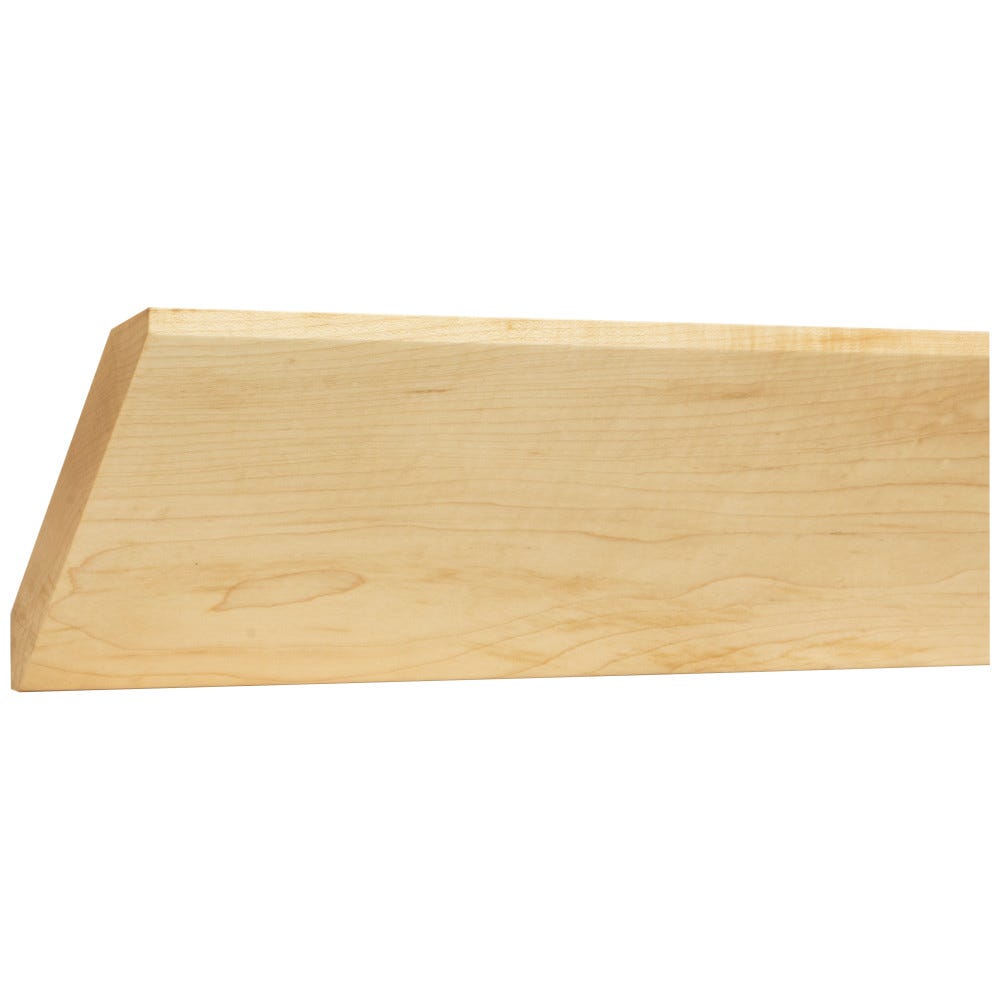 3/4" x 5" Shaker Moulding Hard Maple with Beveled Edges