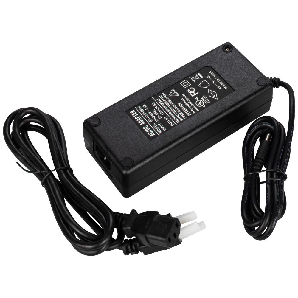 Task Lighting Plug-In Power Supply 120 Watt 12V DC White