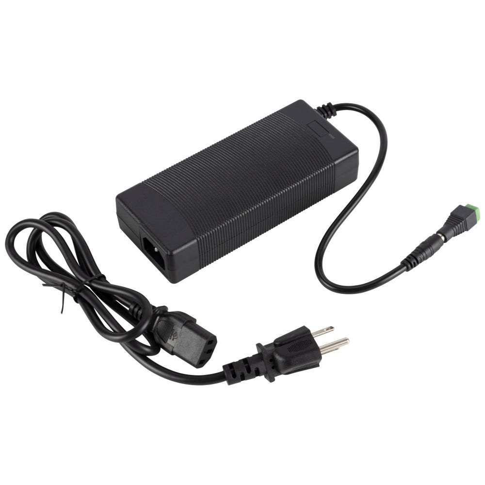 24V DC Plug-In Power Supply, 120 Watt, compact design, durable construction, ideal for lighting applications
