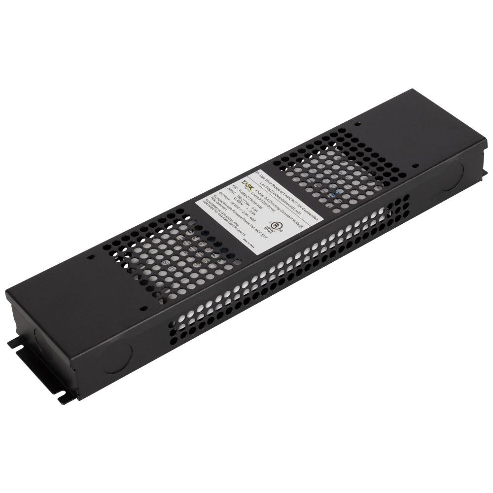 24V DC Hardwired Dimmable Power Supply, 60 Watt, electrical component for lighting systems