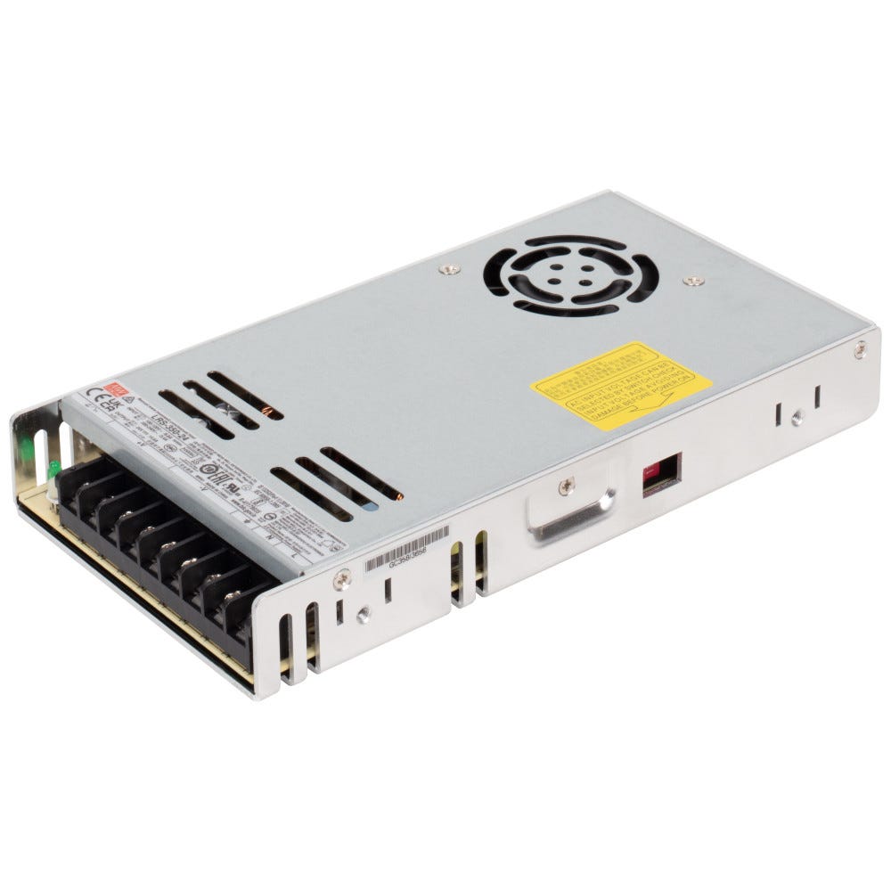 Hardwired Industrial Power Supply, 350 Watts, 24v DC, Task Lighting, durable and reliable power supply for lighting solutions