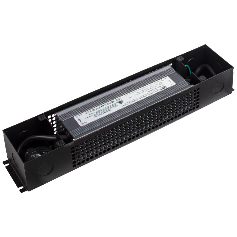Hardwired Dimmable Power Supply 120 Watt 12V DC in sleek finish, perfect for versatile lighting solutions