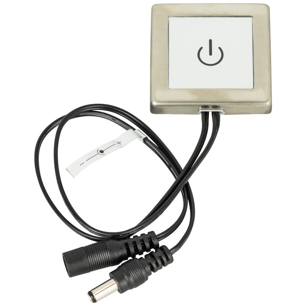 60W LED Touch Dimmer Switch, surface mount, modern design, ideal for LED lighting control