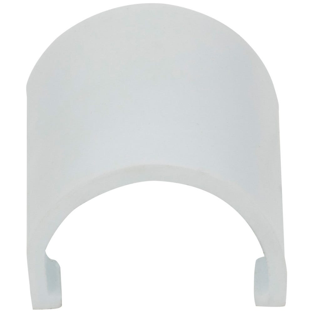 Inline Splice Connector in white for plastic wire management, designed for clean and organized wiring solutions
