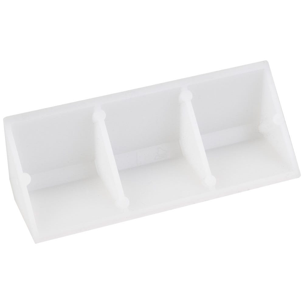 3" Glue Block in natural wood finish, functional hardware for flooring projects