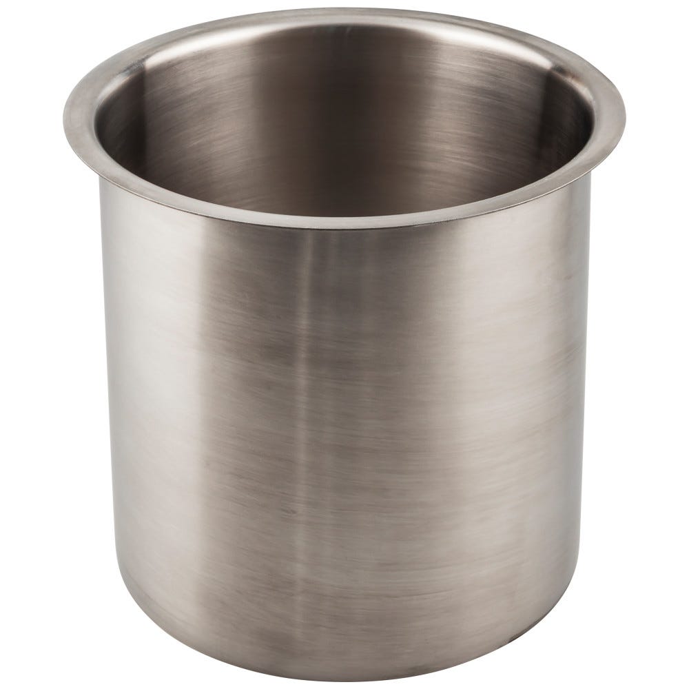6" Diameter Trash Can Grommet in sleek finish, functional hardware for waste management