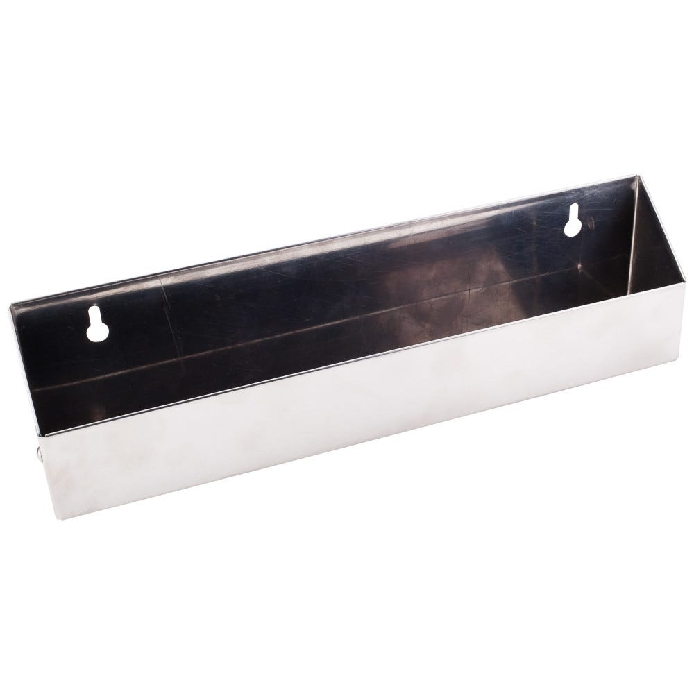 11-11/16" Wide Stainless Steel Sink Tipout Replacement Tray, 2" Deep x 3" Tall, durable kitchen organizer