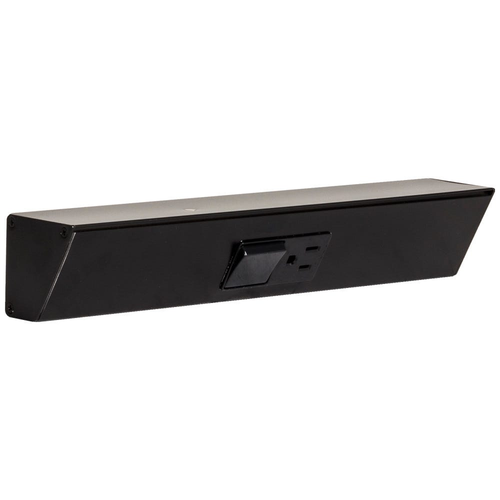 TRS-12IN-1 Black Combo SPS Switch 15A - sleek black finish, modern design, durable material
