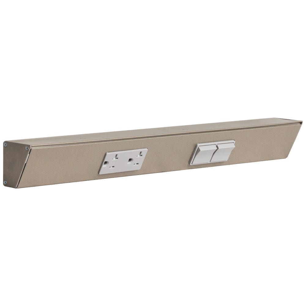 TRS-18IN-GY DS 2SPS-20A Satin Nickel Finish Switch Right Side