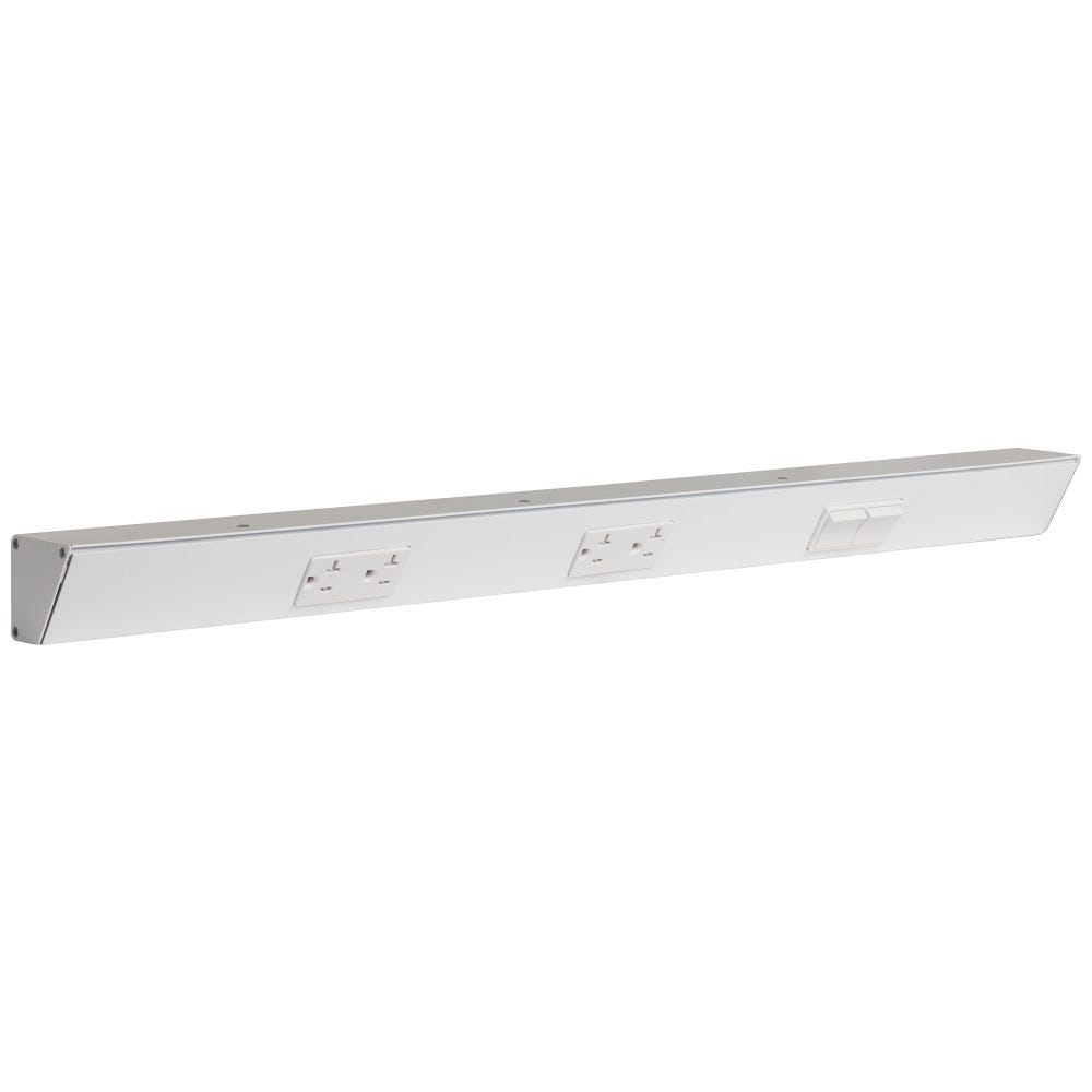 TRS 30in White Finish Light with Right Switch, modern design, sleek white finish, ideal for home lighting