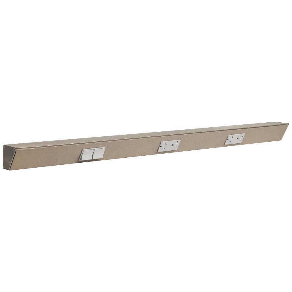 TRS 36in Satin Nickel Finish Switch Left, modern design, sleek satin nickel color, home lighting accessory