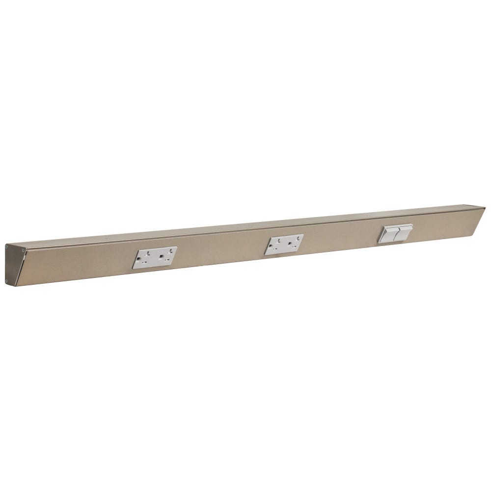 TRS-36IN-GY DS Satin Nickel Finish 36-inch Right Switch by Task Lighting