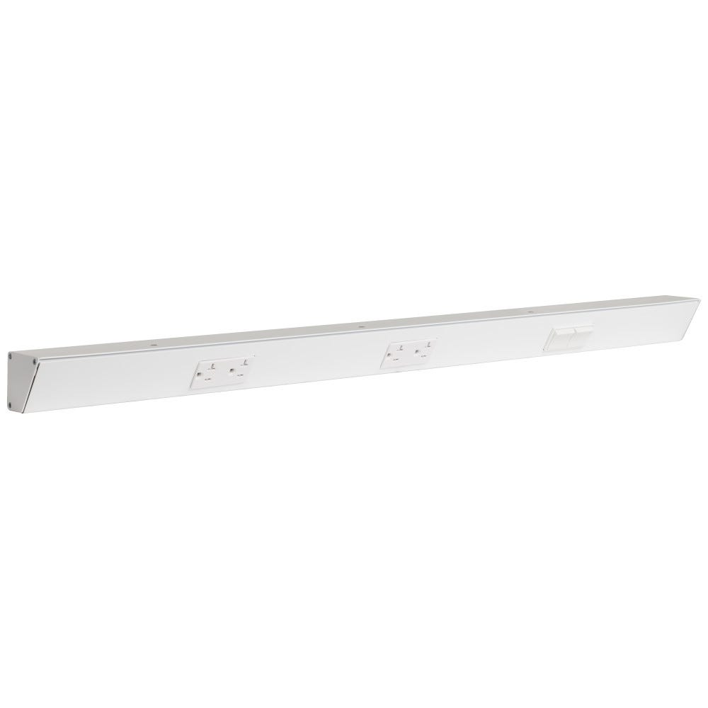 TRS 36in White Finish Dual Switch Power, modern design, versatile lighting solution