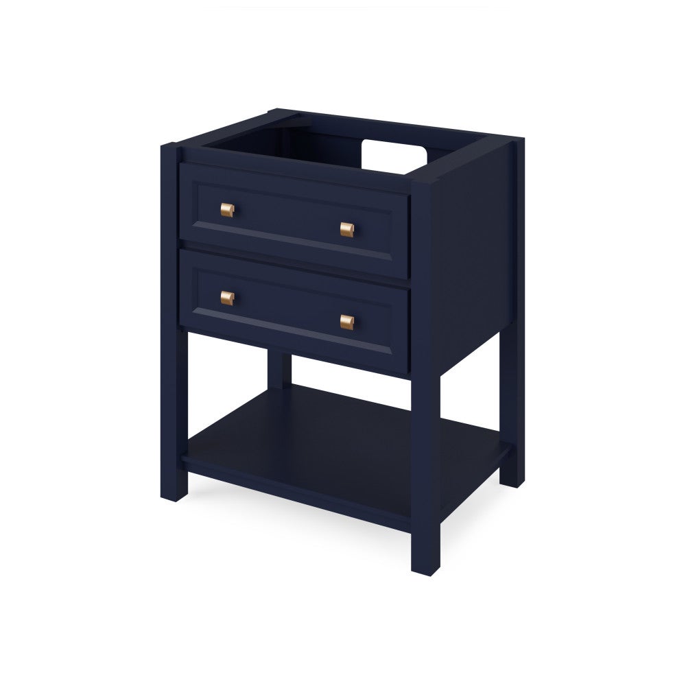 30" X 21-1/2" X 35" Adler Vanity Base *2nd Gen*, Finish: Hale Blue