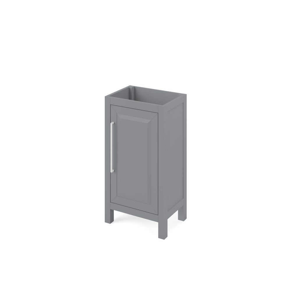 18" X 13" X 33-1/2" Cade Vanity Base Only - No Top, Finish: Grey