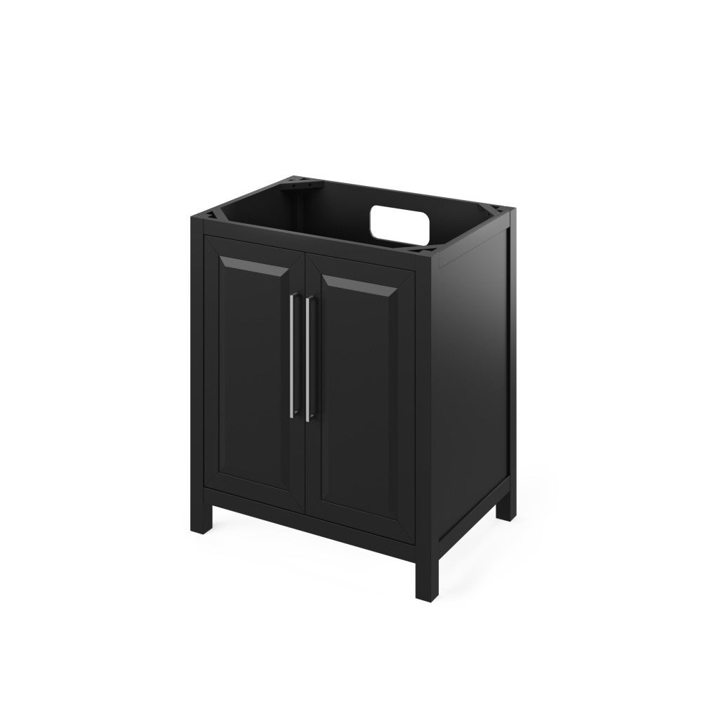 30" X 21-1/2" X 35" Cade Vanity Base *2nd Gen*, Finish: Black