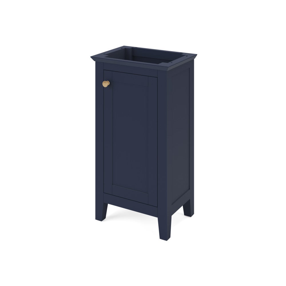 Chatham Vanity Base in Grey, 18" x 13" x 33-1/2", Jeffrey Alexander, bathroom vanity base