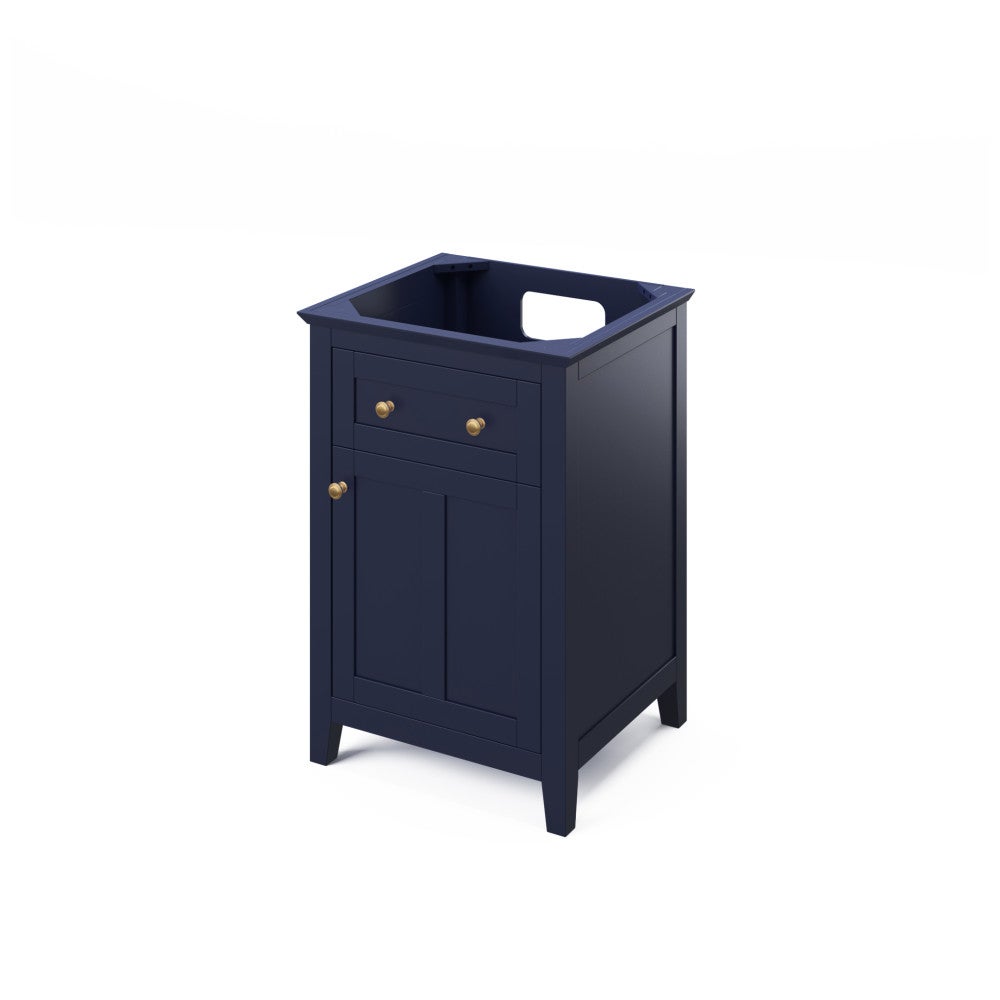 24" X 21-1/2" X 35" Chatham Vanity Base *2nd Gen*, Finish: Hale Blue