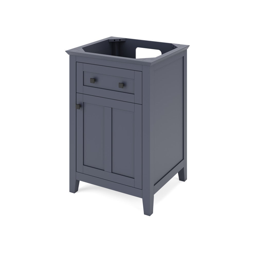 24" X 21-1/2" X 35" Chatham Vanity Base *2nd Gen*, Finish: Blue Steel