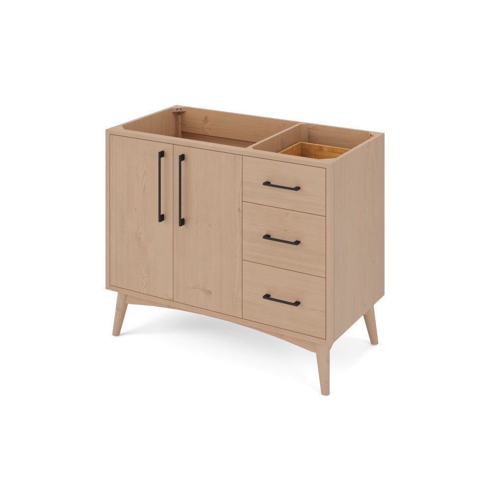 42" X 21-1/2" X 35" Dashwood Vanity Base *2nd Gen*, Finish: Natural Oak