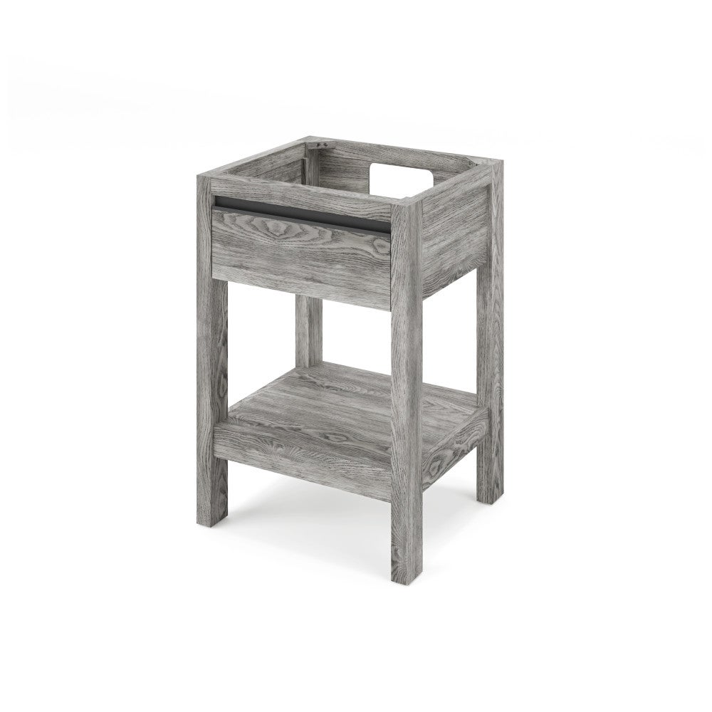 24" X 21-1/2" X 35" Jubilee Vanity Base *2nd Gen*, Finish: Weathered Grey
