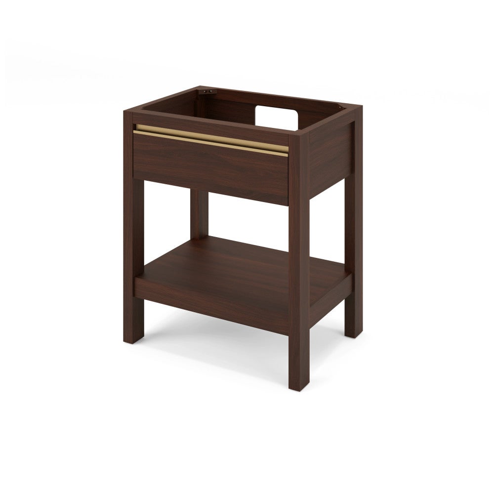 30" X 21-1/2" X 35" Jubilee Vanity Base *2nd Gen*, Finish: Dark Walnut