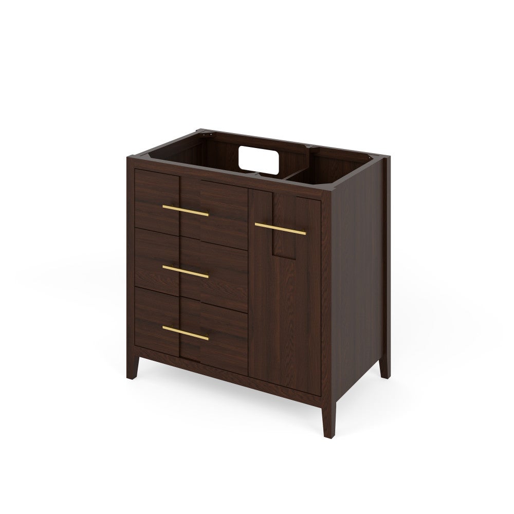 Katara Vanity 36", Dark Walnut