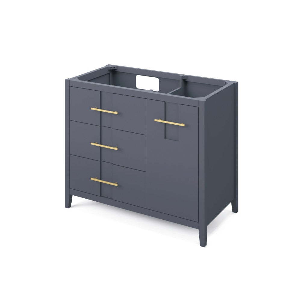 Katara Vanity 42", Blue Steel