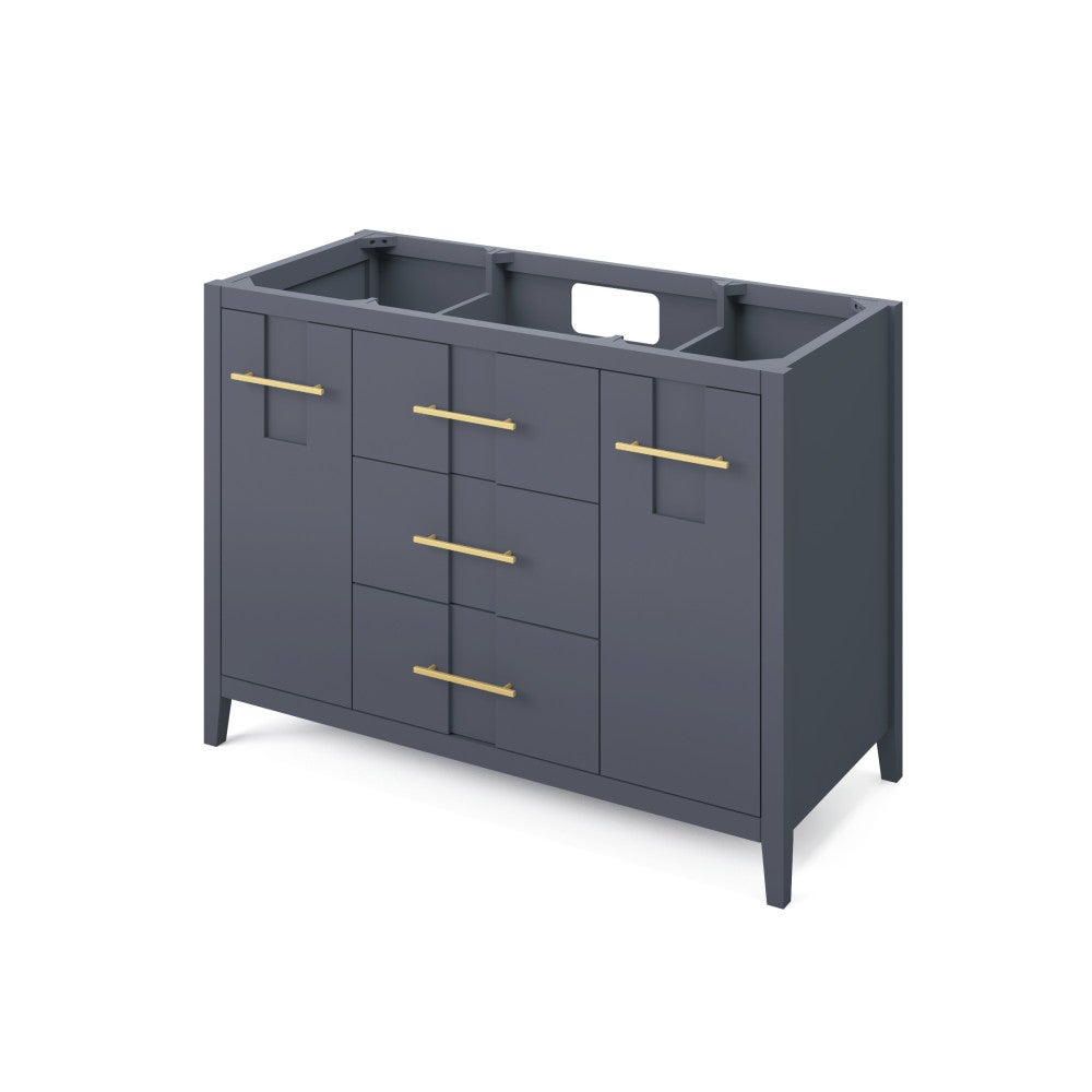 Katara Vanity 48", Blue Steel