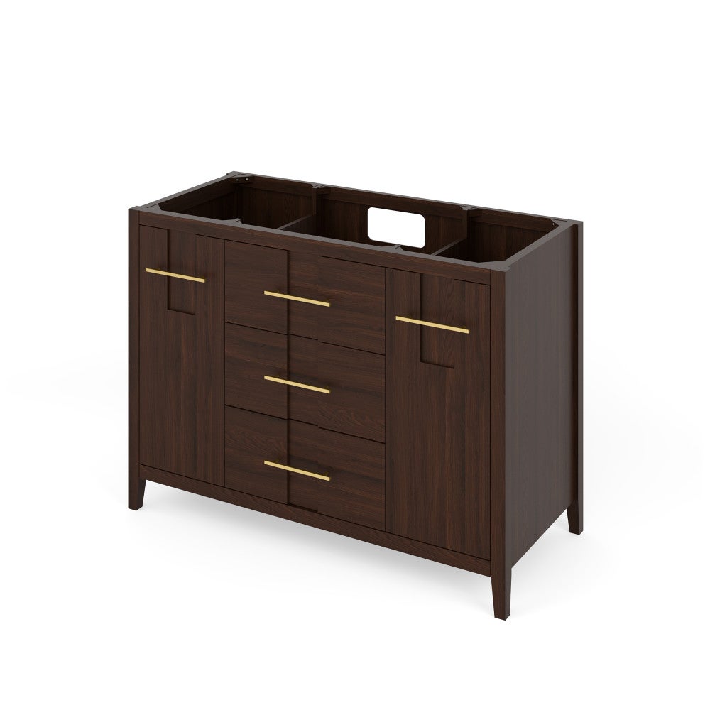 Katara Vanity 48", Dark Walnut