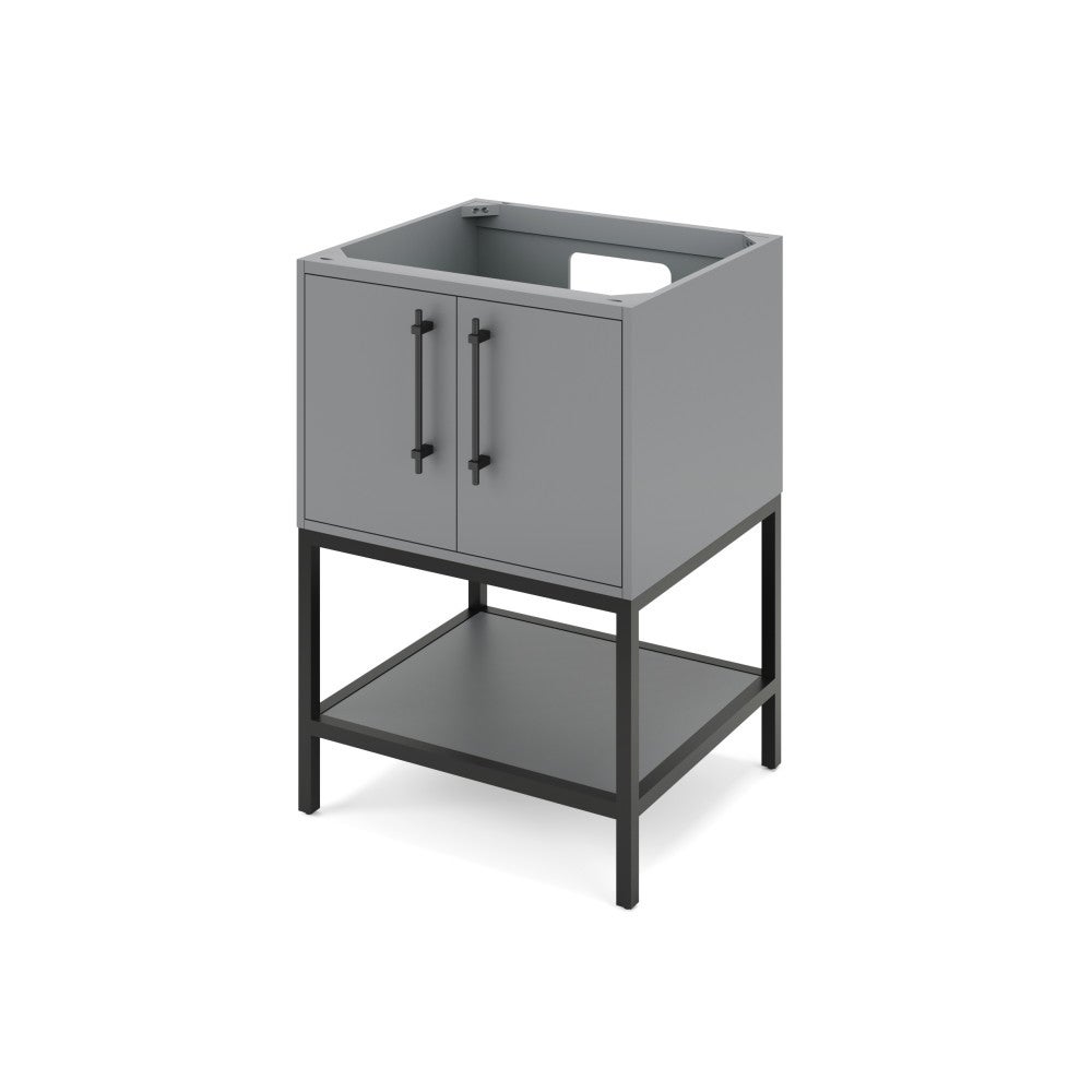 24" X 21-1/2" X 35" Pascal Vanity Base *2nd Gen*, Finish: Grey