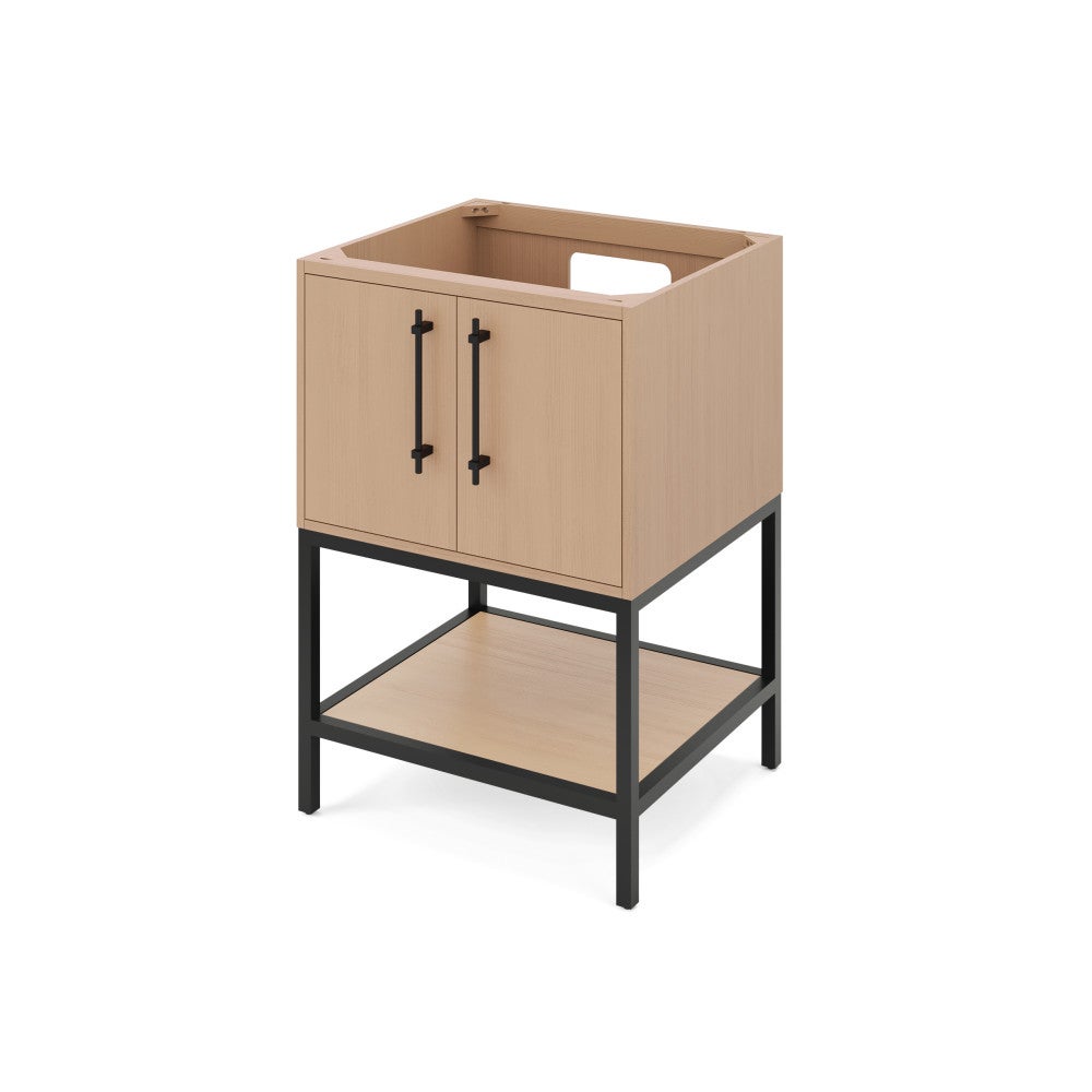 24" X 21-1/2" X 35" Pascal Vanity Base *2nd Gen*, Finish: Natural Oak