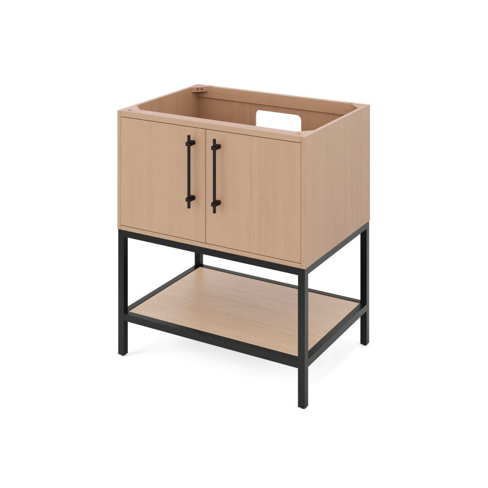 30" X 21-1/2" X 35" Pascal Vanity Base *2nd Gen*, Finish: Natural Oak