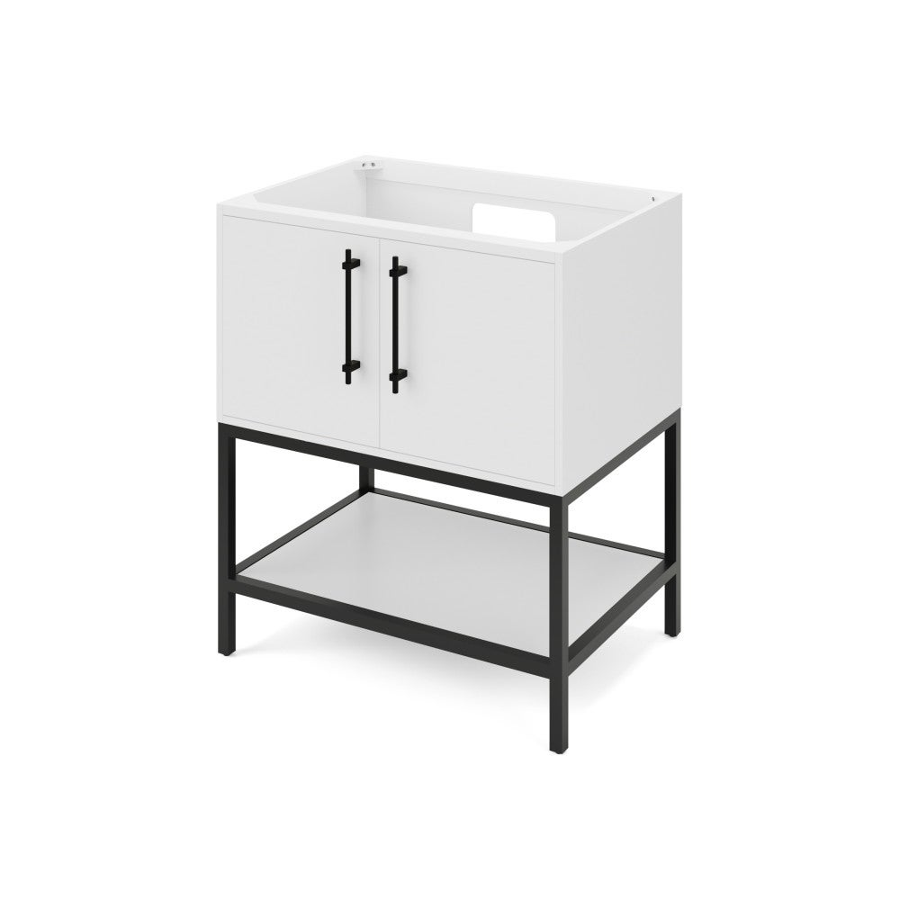 30" X 21-1/2" X 35" Pascal Vanity *2nd Gen*, Finish: White