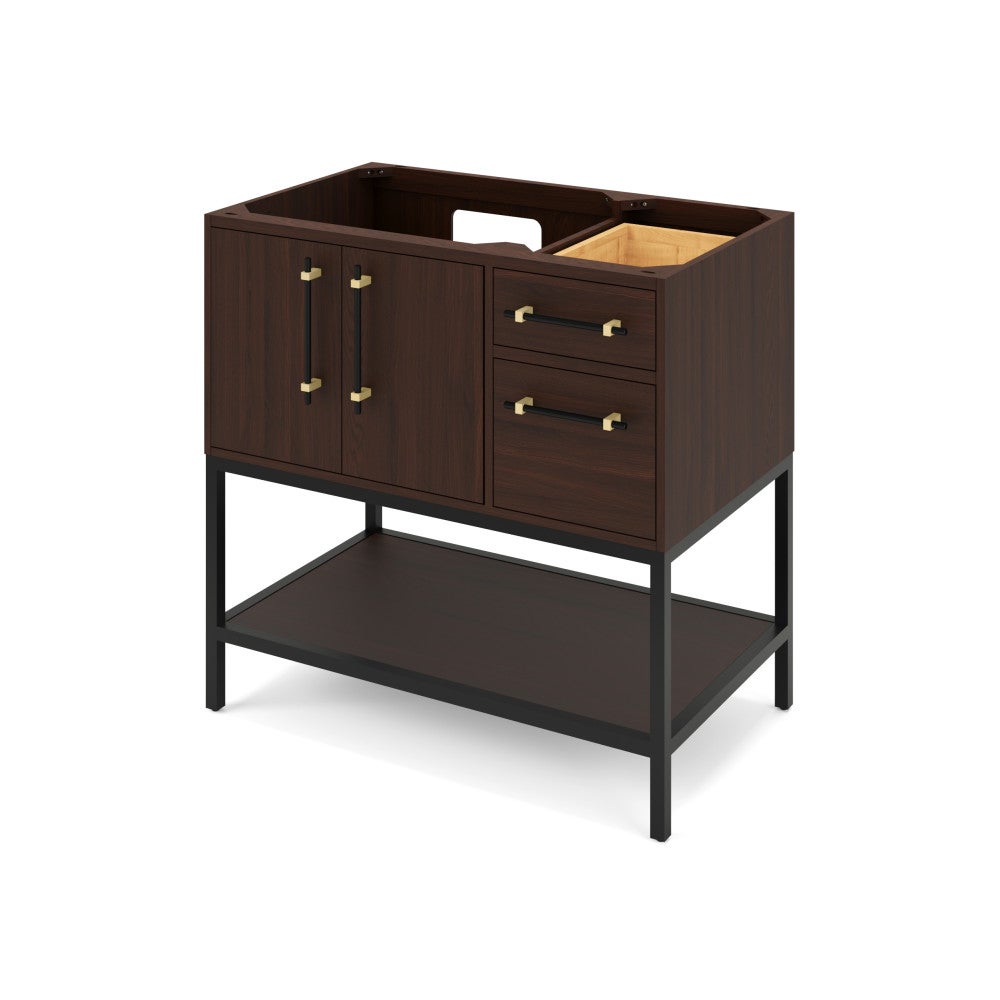 Pascal Vanity 36", Dark Walnut