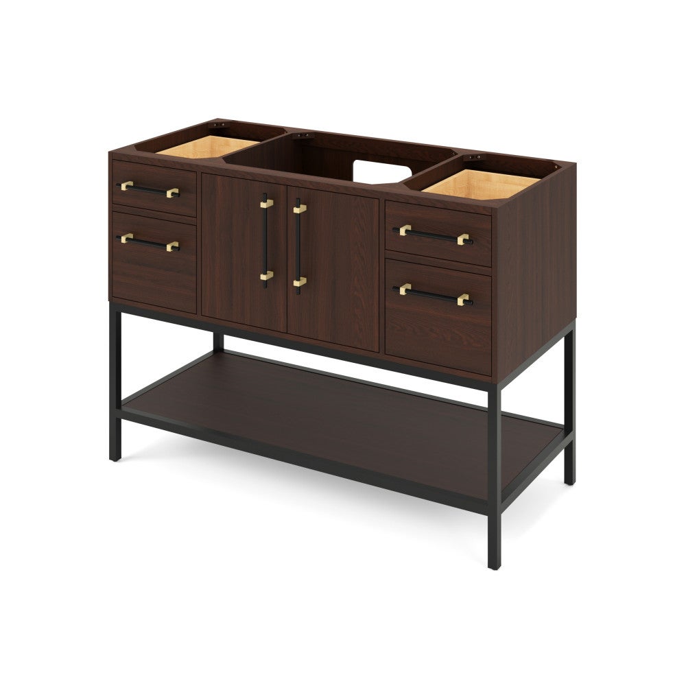 Pascal Vanity 48", Dark Walnut