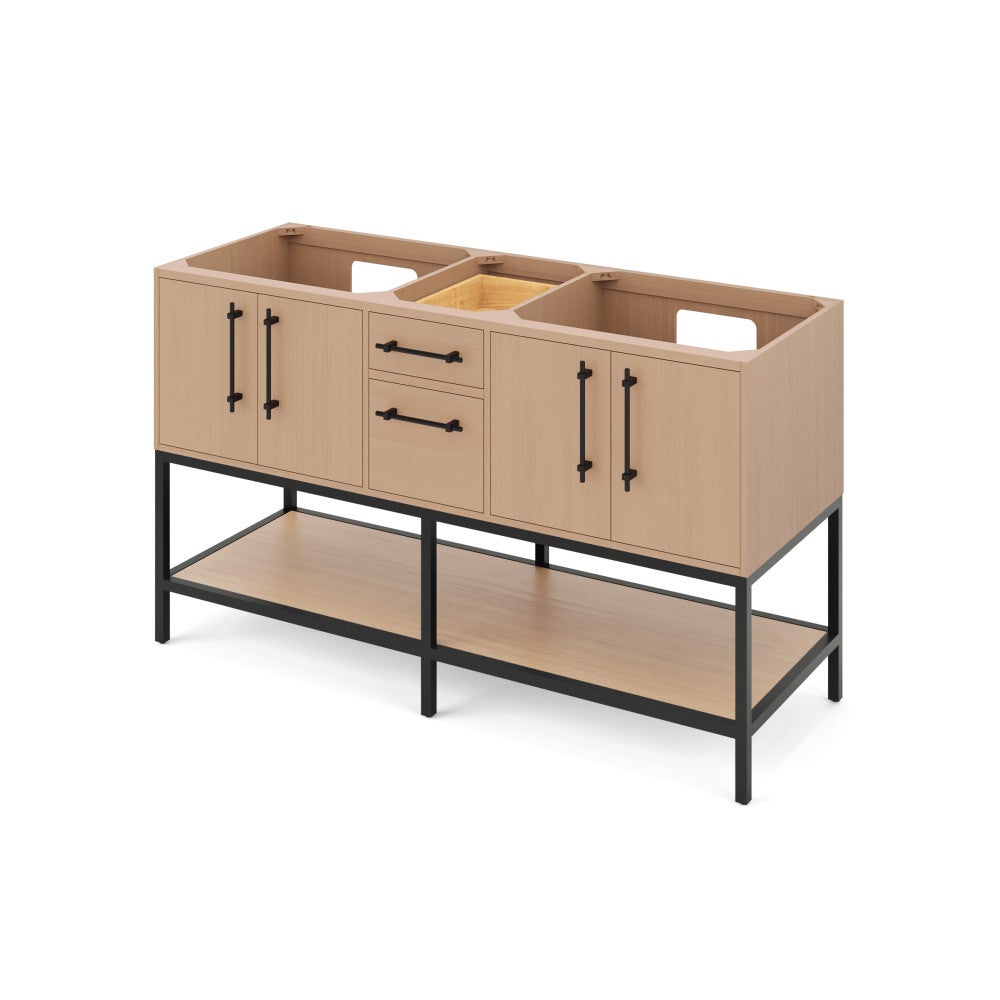 Pascal Vanity 60", Natural Oak