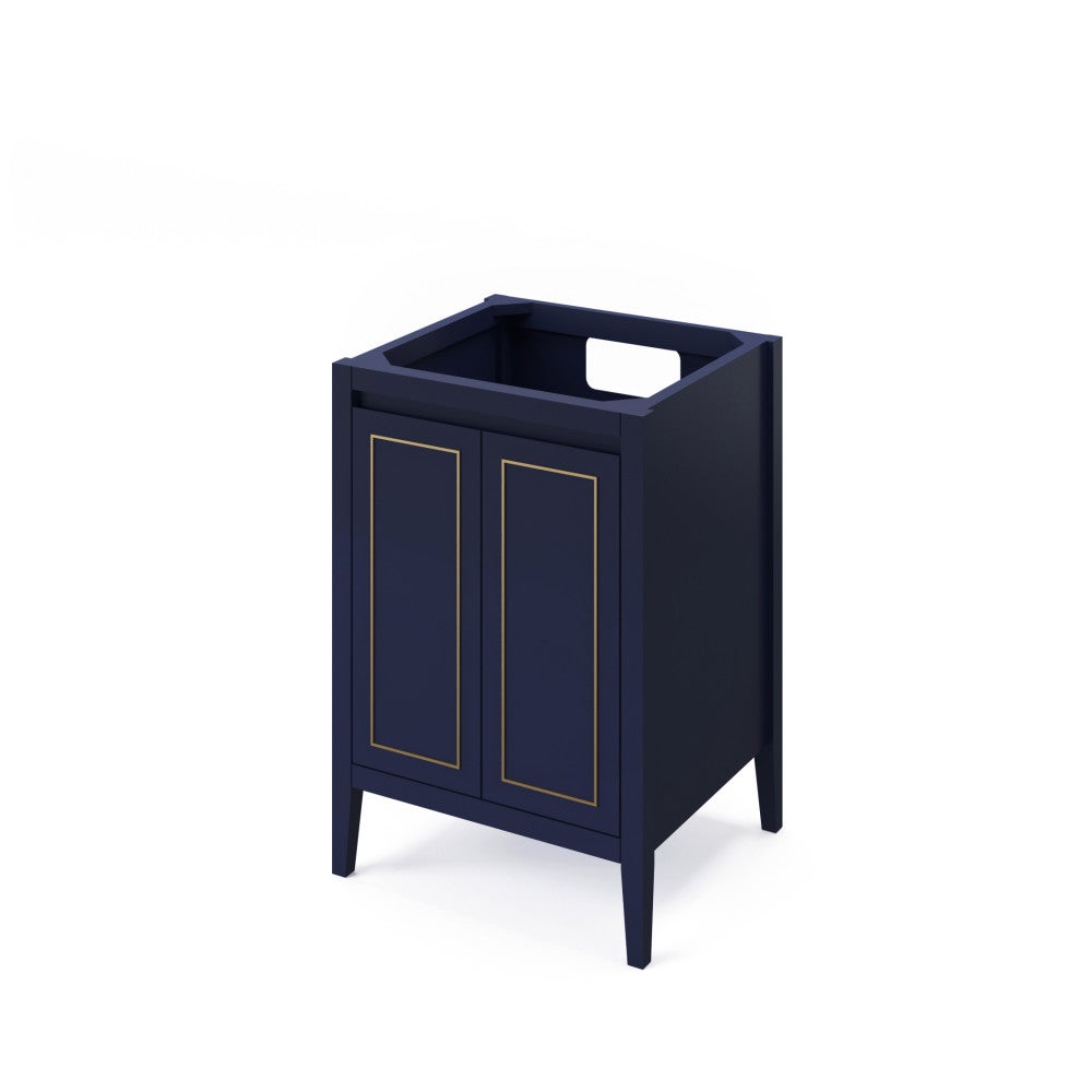 24" X 21-1/2" X 35" Percival Vanity Base * 2nd Gen*, Finish: Hale Blue