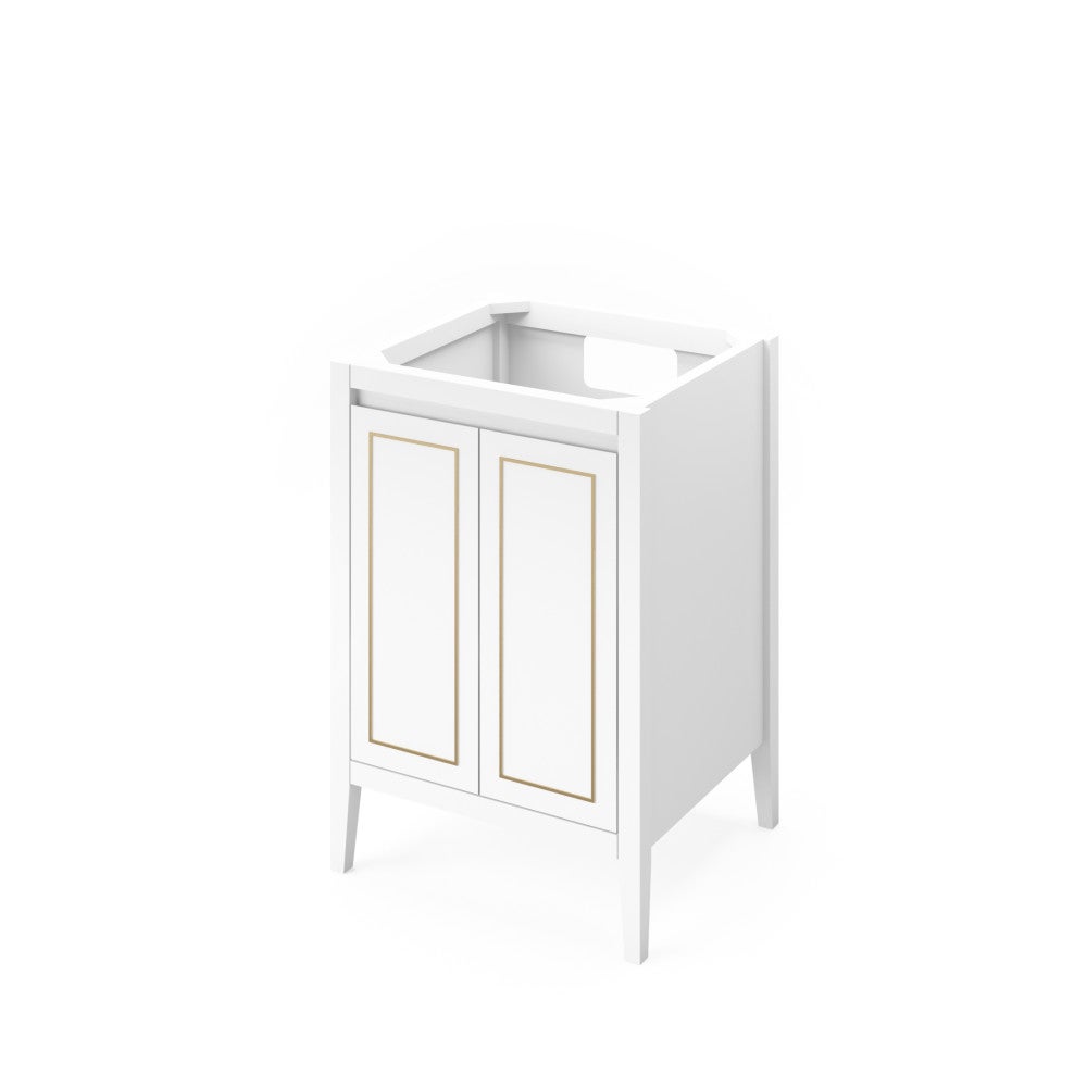24" X 21-1/2" X 35" Percival Vanity Base * 2nd Gen*, Finish: White