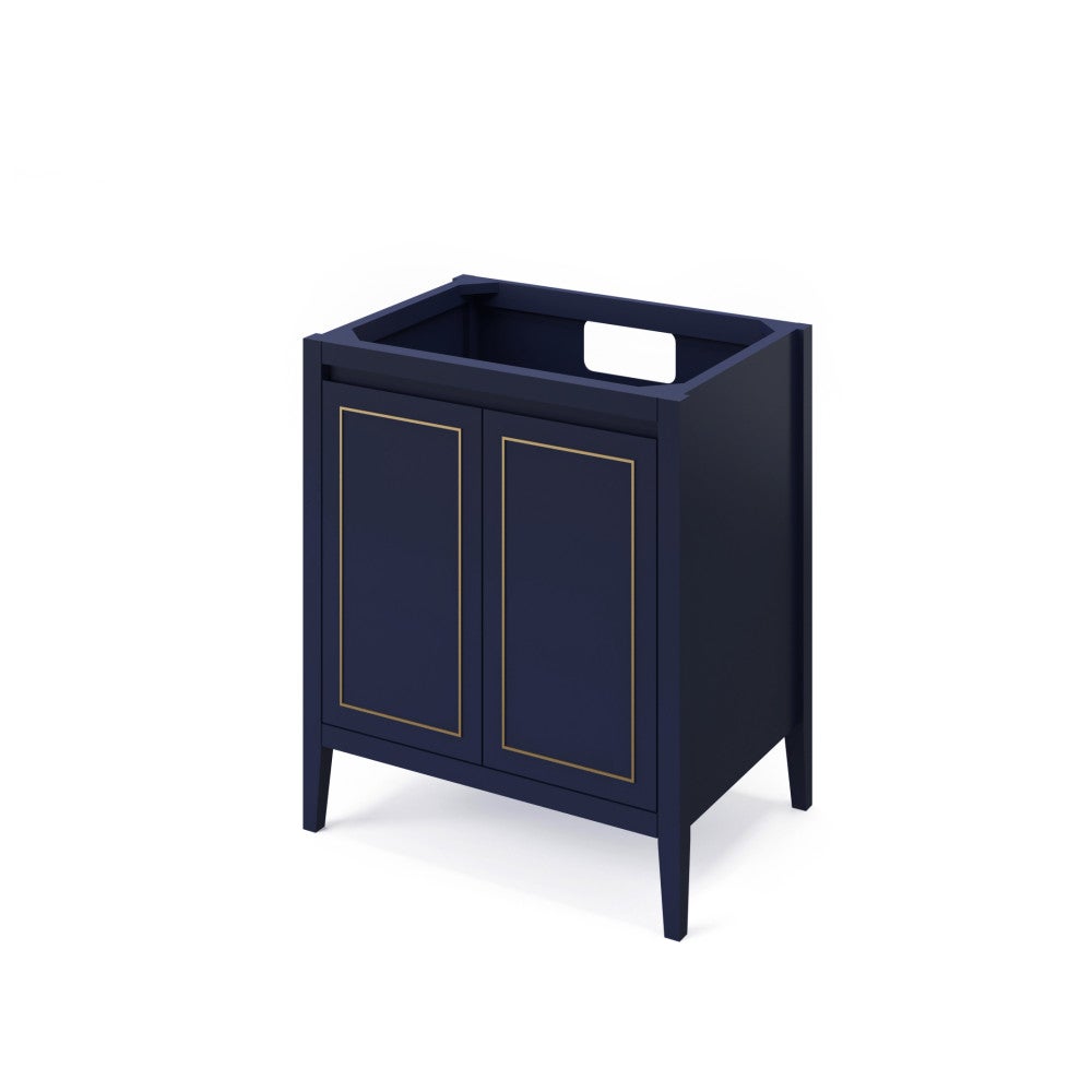 30" X 21-1/2" X 35" Percival Vanity Base * 2nd Gen*, Finish: Hale Blue