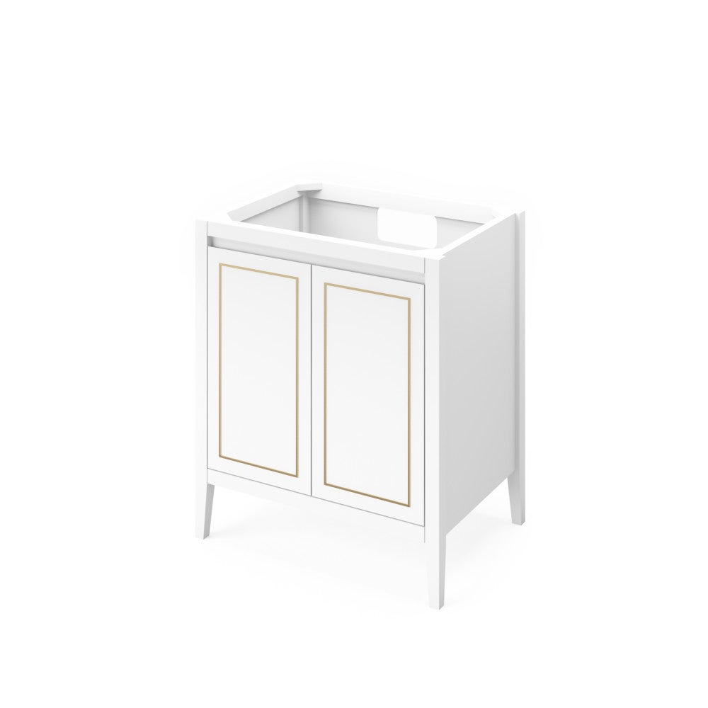 30" X 21-1/2" X 35" Percival Vanity Base * 2nd Gen*, Finish: White